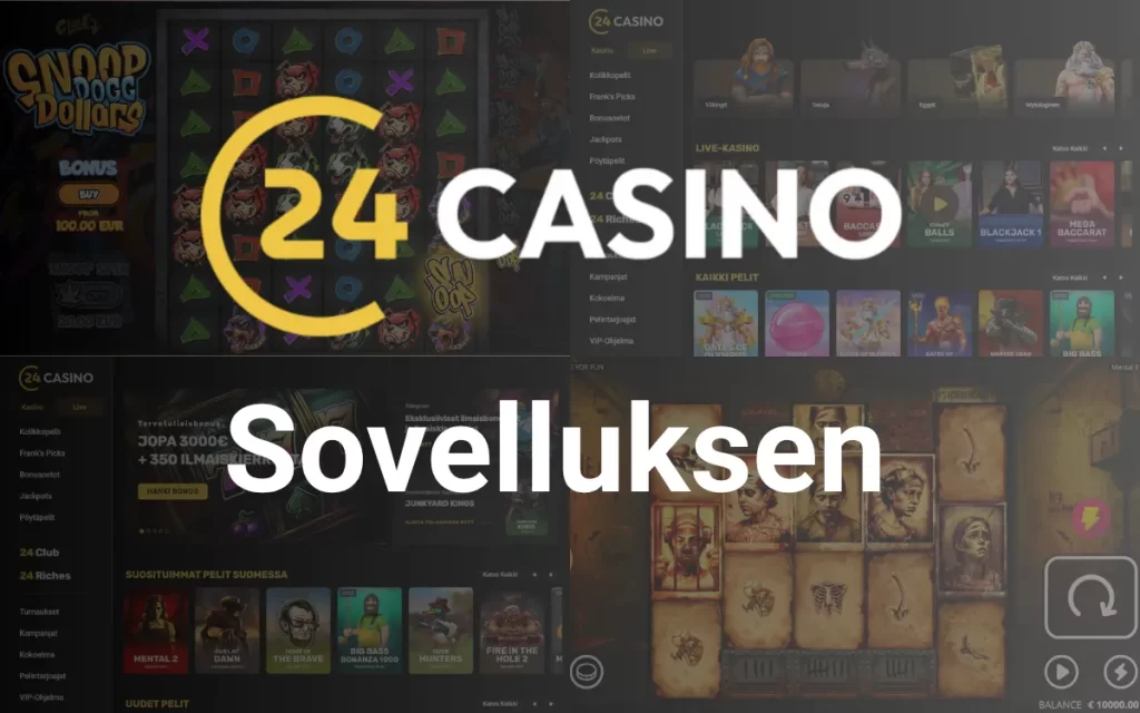 24Casino-sovellus
