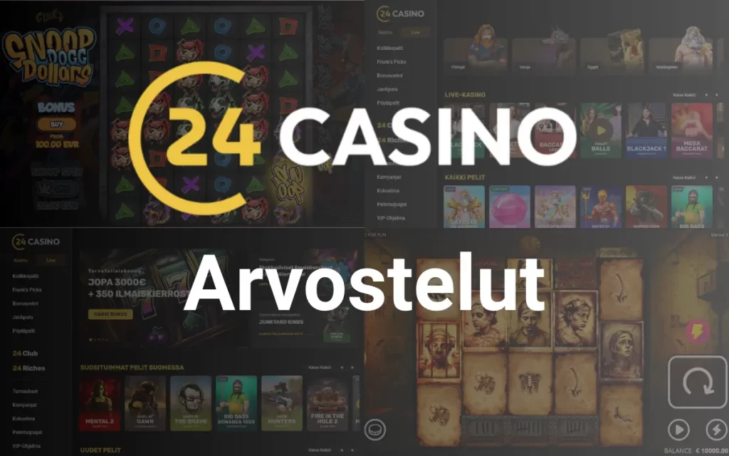 24Casino Arvostelut