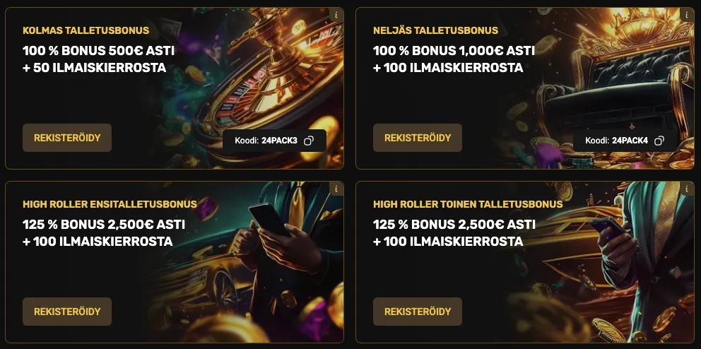 24Casino Bonus
