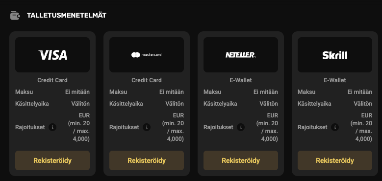 24Casino Deposit