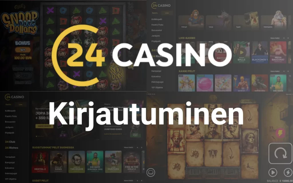 24Casino-kirjautuminen